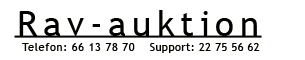 Rav-auktion 66 13 78 70 teknik: 22 75 56 62