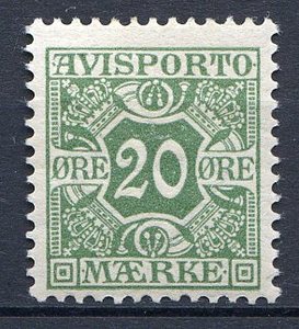 Ugeauktion 118 - Avisportomærker #47030