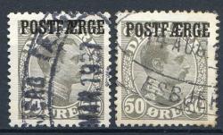 Ugeauktion 187 - Postfærge 1-7a. #80034