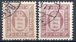 Ugeauktion 187 - Tjenestemrk. 4-7. #74074
