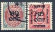 19008: AFA 82 + 83. Stemplet par. AFA 1.900 kr. Startpris 350 kr.