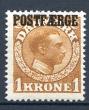 1008: Postfærge 4. Ustemplet. AFA 1.000 kr. Startpris 130 kr.