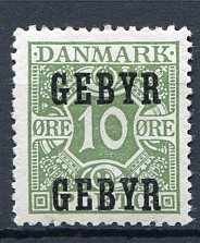 Ugeauktion 187 - Gebyrmærker #79016