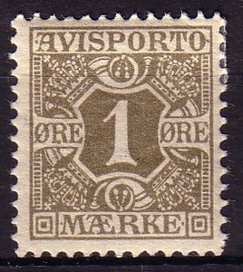 Ugeauktion 187 - Avisportomærker #69028