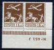 42002: AFA 182 . Postfrisk partstykke. Nedre marginal. AFA3.800 kr. Startpris 700 kr.