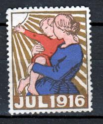 Ugeauktion 827 - DK. Julemærker. 1915 - 1920 #265086
