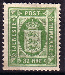 Ugeauktion 187 - Tjenestemrk. 4-7. #74094