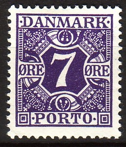 Ugeauktion 187 - Portom&aelig;rker, styksalg #70276
