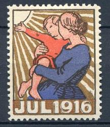 Ugeauktion 827 - DK. Julemærker. 1915 - 1920 #265032