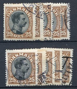 Ugeauktion 187 - AFA 101 - 105a #26026