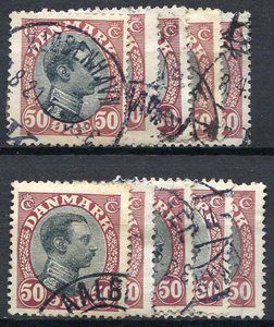 Ugeauktion 187 - AFA 106 - 110b #27018
