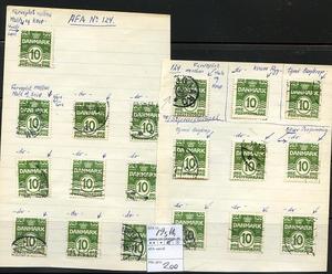 Ugeauktion 877 - AFA 122 - 125 #70038