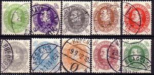 Ugeauktion 823 - AFA 186 - 195 sæt. #63010