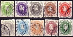 Ugeauktion 825 - AFA 186 - 195 sæt. #57012