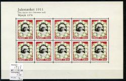 Ugeauktion 877 - Julemrk. Nytryksark. 1904 - 1960 #284038