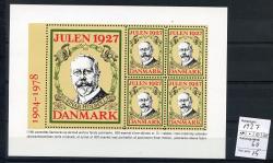 Ugeauktion 892 - Juleark blokke. #282004