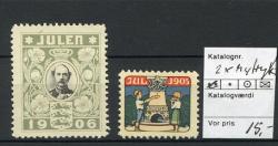 Ugeauktion 877 - DK. Julemærker. 1904 - 1906. #270048