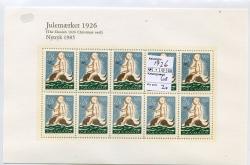 Ugeauktion 823 - Julemrk. Nytryksark. 1904 - 1960 #274068