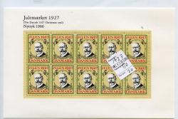 Ugeauktion 824 - Julemrk. Nytryksark. 1904 - 1960 #276070