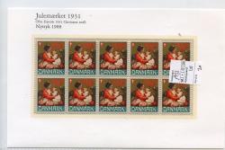 Ugeauktion 877 - Julemrk. Nytryksark. 1904 - 1960 #284078