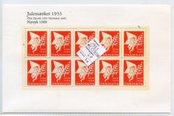 Ugeauktion 877 - Julemrk. Nytryksark. 1904 - 1960 #284082