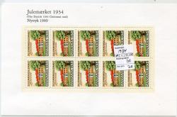 Ugeauktion 822 - Julemrk. Nytryksark. 1904 - 1960 #274084