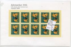 Ugeauktion 877 - Julemrk. Nytryksark. 1904 - 1960 #284088