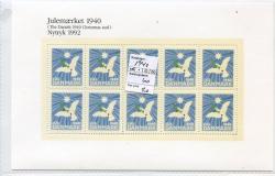 Ugeauktion 877 - Julemrk. Nytryksark. 1904 - 1960 #284096