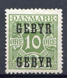 Ugeauktion 877 - Gebyrmærker #231030