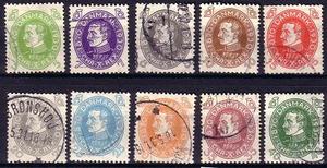 Ugeauktion 824 - AFA 186 - 195 sæt. #57006