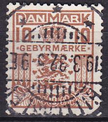 Ugeauktion 877 - Gebyrmærker #231078