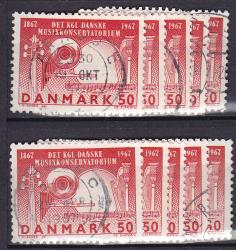 Ugeauktion 877 - Bundter AFA 451 - 474 #333012