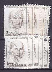 Ugeauktion 877 - Bundter AFA 500 - 525 #336188
