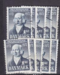 Ugeauktion 877 - Bundter AFA 526 - 549 #337150