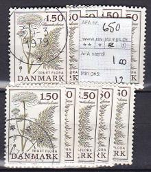 Ugeauktion 877 - Bundter AFA 626 - 649 #342092