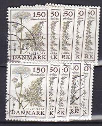 Ugeauktion 877 - Bundter AFA 626 - 649 #342086