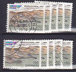 Ugeauktion 877 - Bundter AFA 660 - 669 #344028
