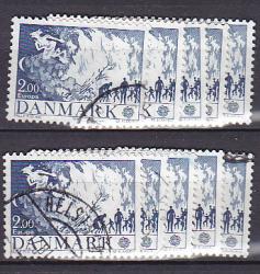 Ugeauktion 877 - Bundter AFA 726 - 729 #352014
