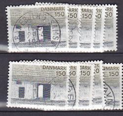 Ugeauktion 877 - Bundter AFA 730 - 739 #351010