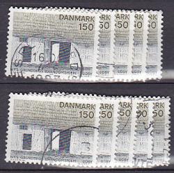 Ugeauktion 877 - Bundter AFA 730 - 739 #351016