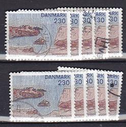 Ugeauktion 877 - Bundter AFA 730 - 739 #351044