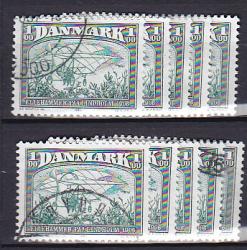 Ugeauktion 877 - Bundter AFA 730 - 739 #351060