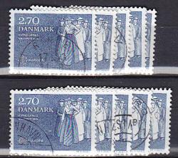 Ugeauktion 877 - Bundter AFA 740 - 750 #353036