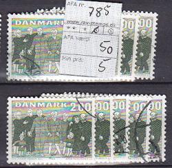 Ugeauktion 823 - Bundter AFA 780 - 789 #357048