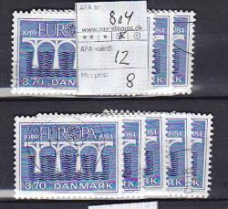 Ugeauktion 877 - Bundter AFA 800 - 807 #358030