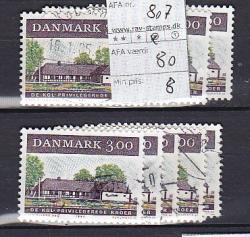 Ugeauktion 877 - Bundter AFA 800 - 807 #358046