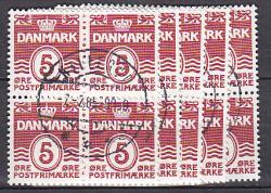 Ugeauktion 877 - Bølgelinietyper. Bundter. #308244