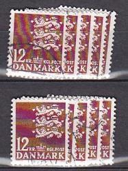 Ugeauktion 877 - Rigsvåben bundter 10 kr til 18 kr. #306040