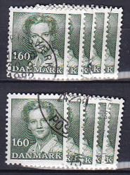 Ugeauktion 823 - Magrethe 2. bundter. Tp.Cr. 160 øre til 250 øre. #307012