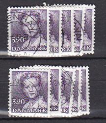 Ugeauktion 877 - Magrethe 2. Type.Cr. 350 øre til 475 øre #36034